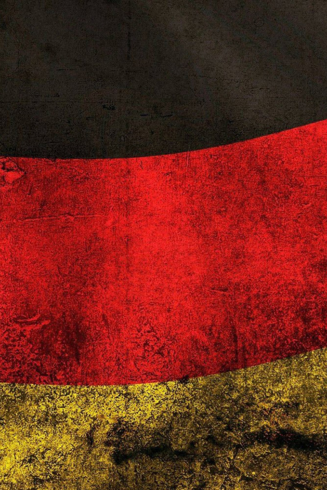 Das Germany Flag Wallpaper 640x960