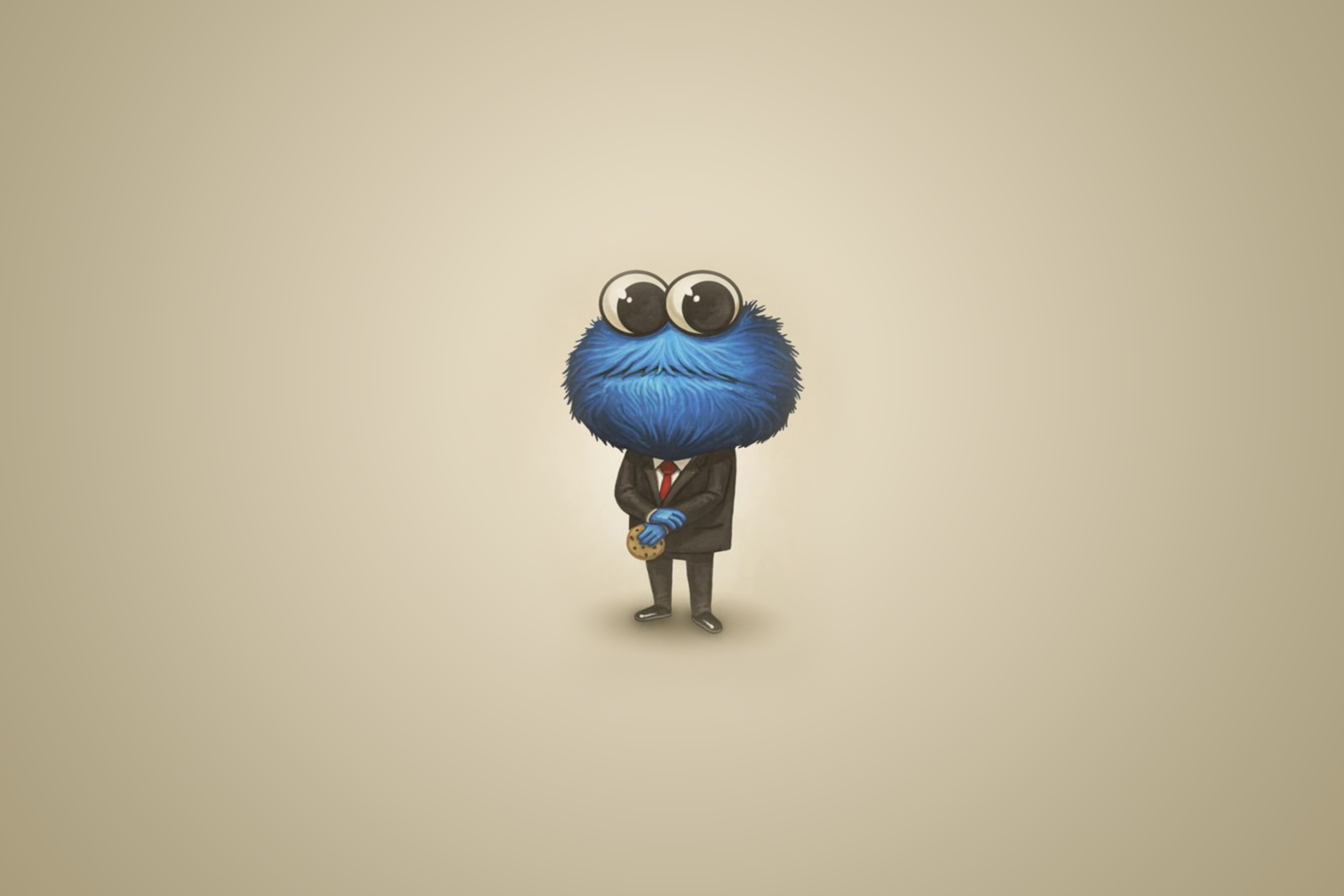 Screenshot №1 pro téma Sesame Street Cookie Monster 2880x1920