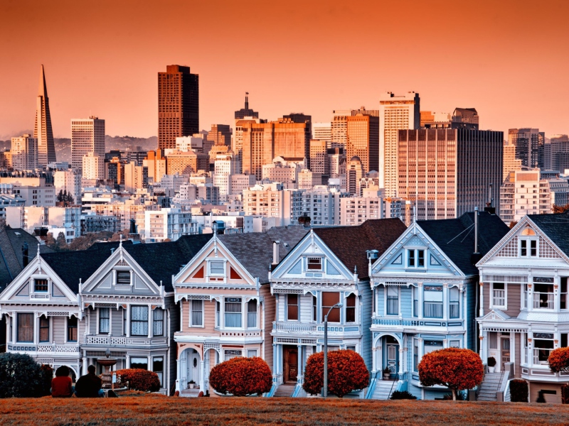 Screenshot №1 pro téma Beautiful San Francisco California 800x600