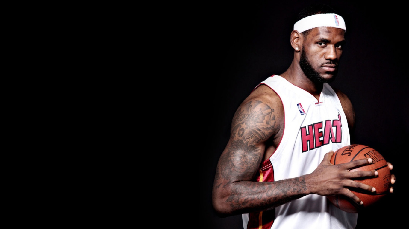 Screenshot №1 pro téma LeBron James 1366x768