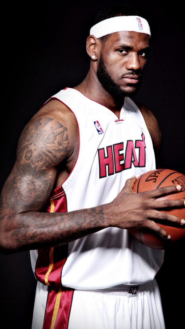 Das LeBron James Wallpaper 640x1136