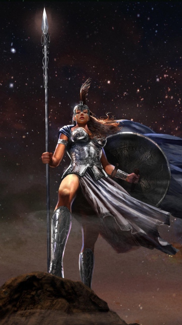 Fondo de pantalla Athena Greek Goddess 360x640
