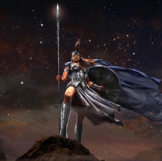 Athena Greek Goddess - Obrázkek zdarma pro iPad 2