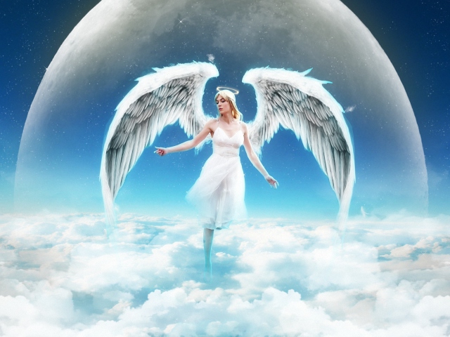 Beautiful Blonde Angel screenshot #1 640x480
