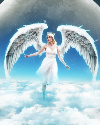 Beautiful Blonde Angel - Fondos de pantalla gratis para Nokia C2-03