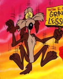 Screenshot №1 pro téma Wile E Coyote  Looney Tunes 128x160
