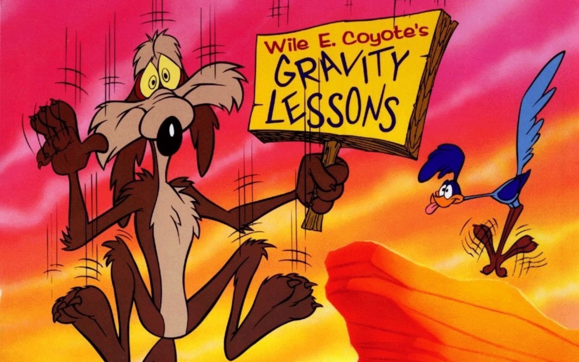 Обои Wile E Coyote  Looney Tunes 1920x1200