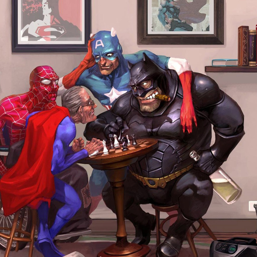 Das Super Heroes - Super Viejos Wallpaper 1024x1024