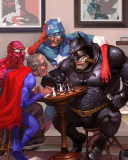 Обои Super Heroes - Super Viejos 128x160