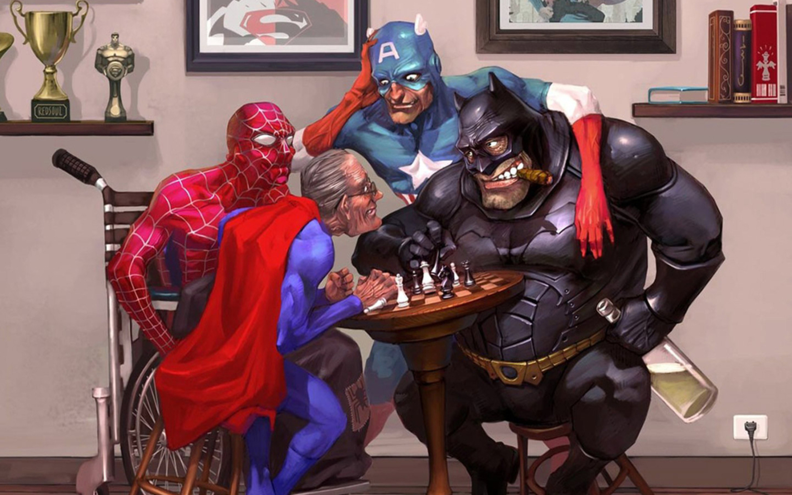 Das Super Heroes - Super Viejos Wallpaper 2560x1600