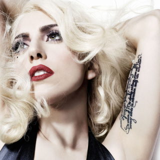 Lady Gaga - Obrázkek zdarma pro iPad mini