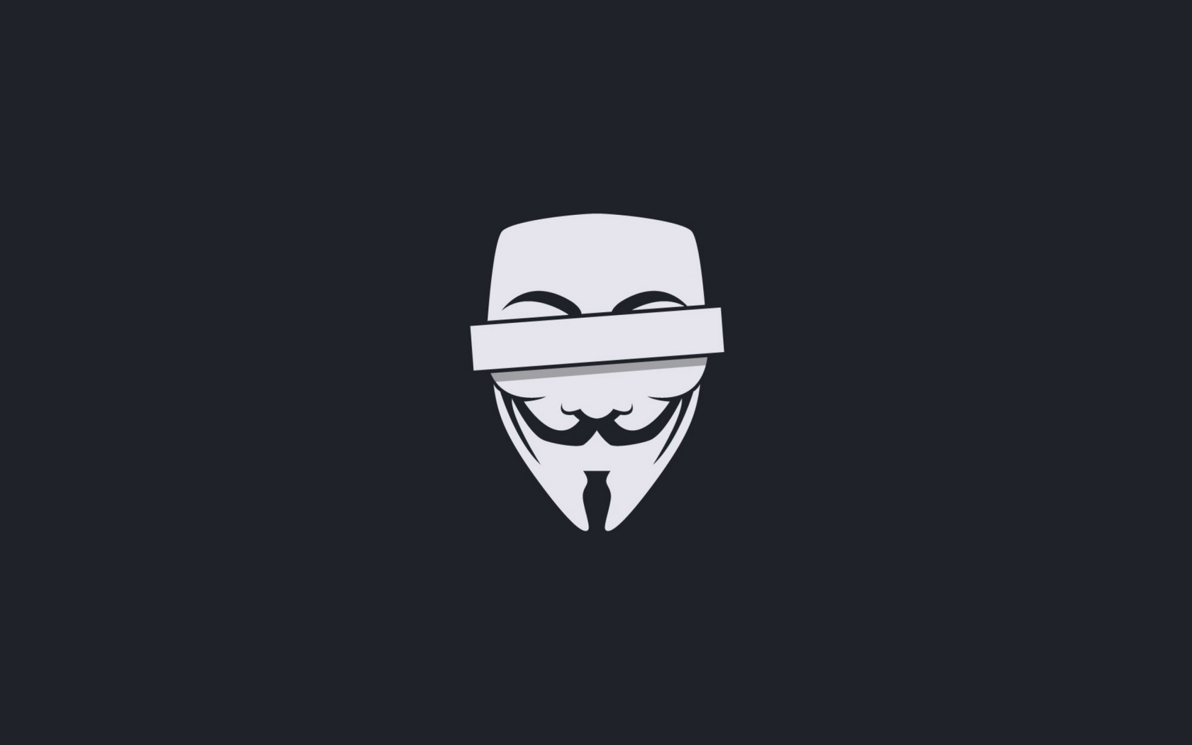 Sfondi Anonymus Minimalism Logo 1680x1050
