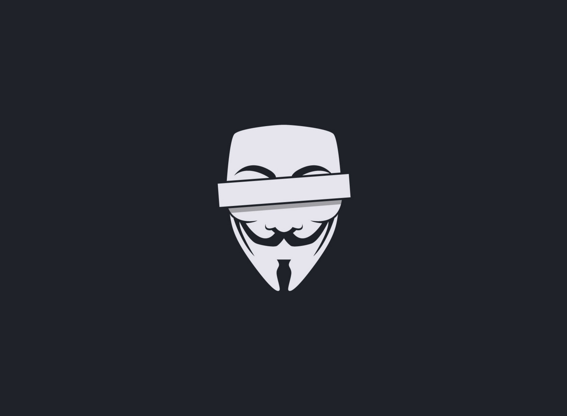 Fondo de pantalla Anonymus Minimalism Logo 1920x1408