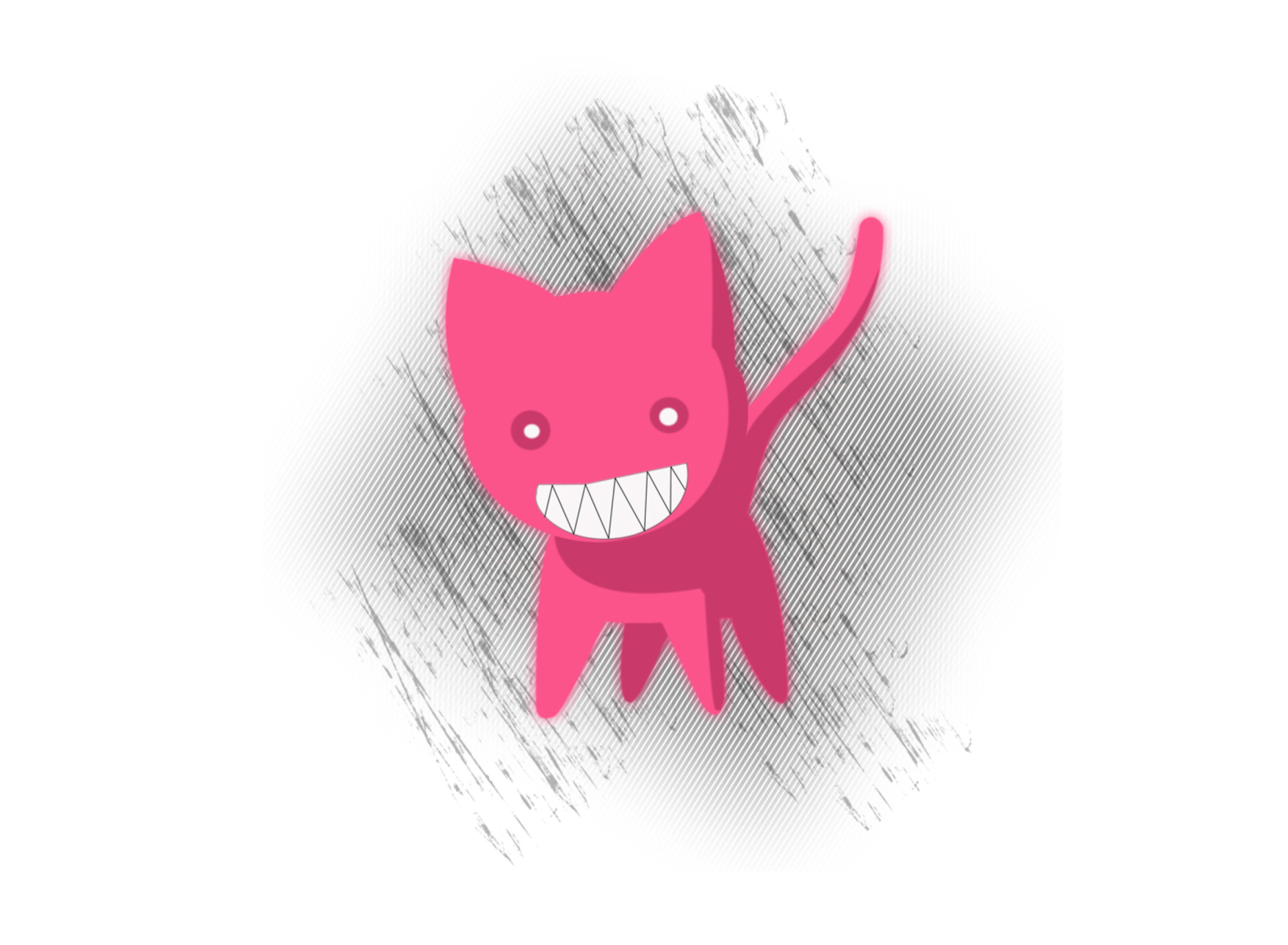 Pink Cat Sketch screenshot #1 1920x1408
