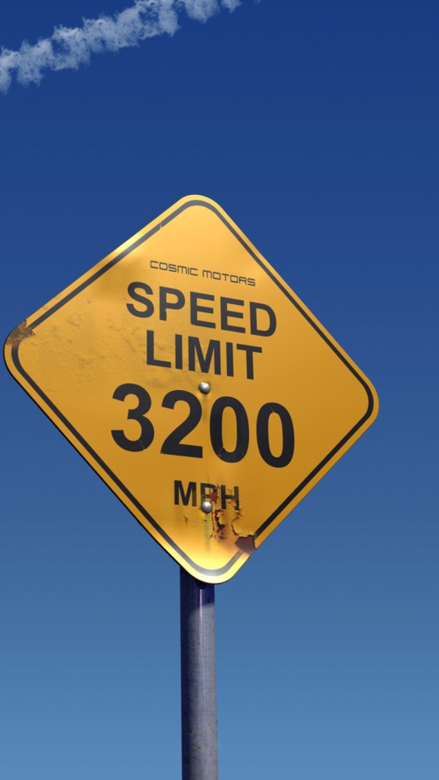 Обои Speed Limit 640x1136