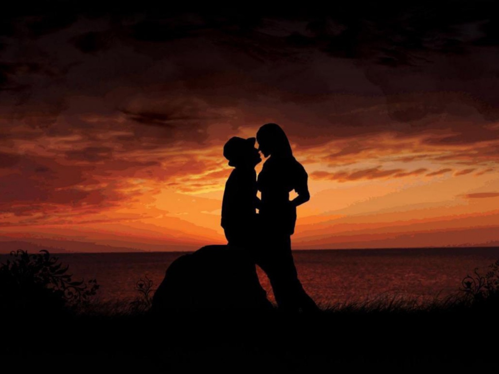 Screenshot №1 pro téma Sunset Kiss 1024x768