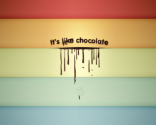 Das Like Chocolate Wallpaper 220x176