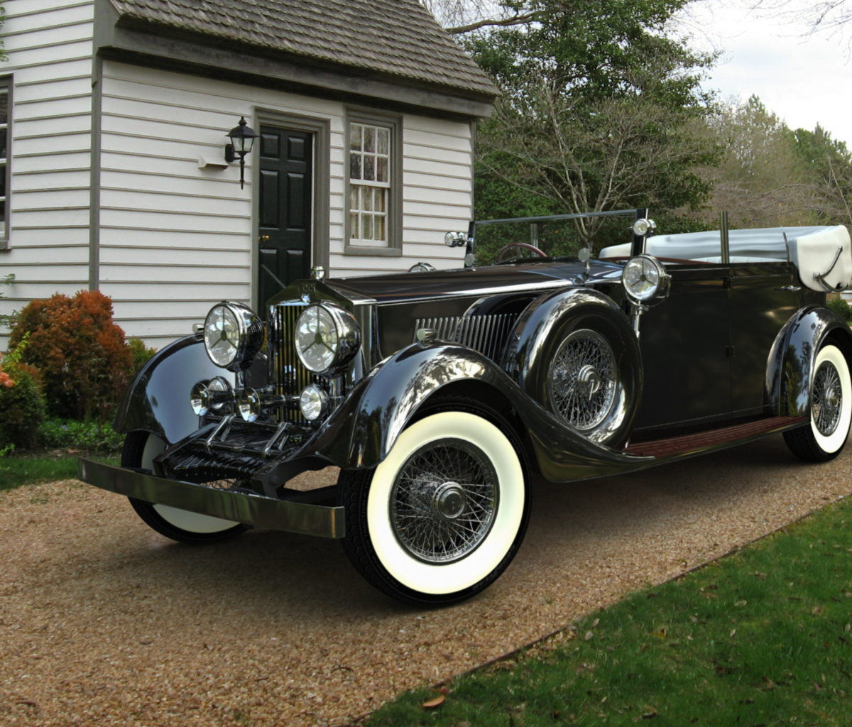 Fondo de pantalla Vintage Rolls Royce 1200x1024