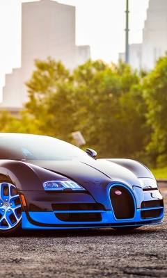 Fondo de pantalla Bugatti Veyron Super Sport Auto 240x400