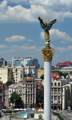 Sfondi Ukraine, Kiev 240x400