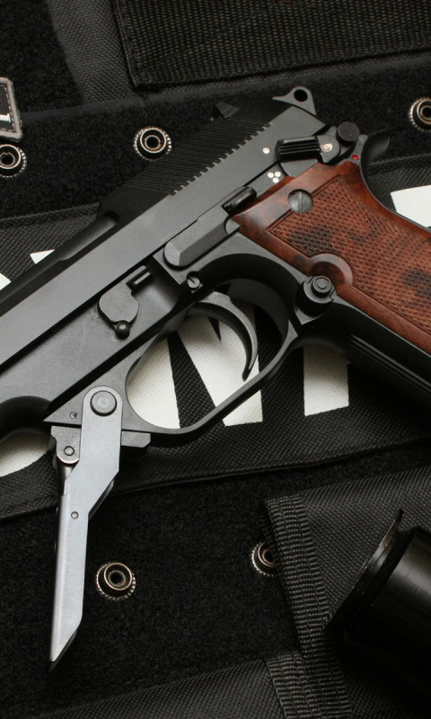 Beretta 93R wallpaper 480x800