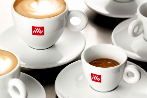 Fondo de pantalla Illy Coffee Espresso 480x320