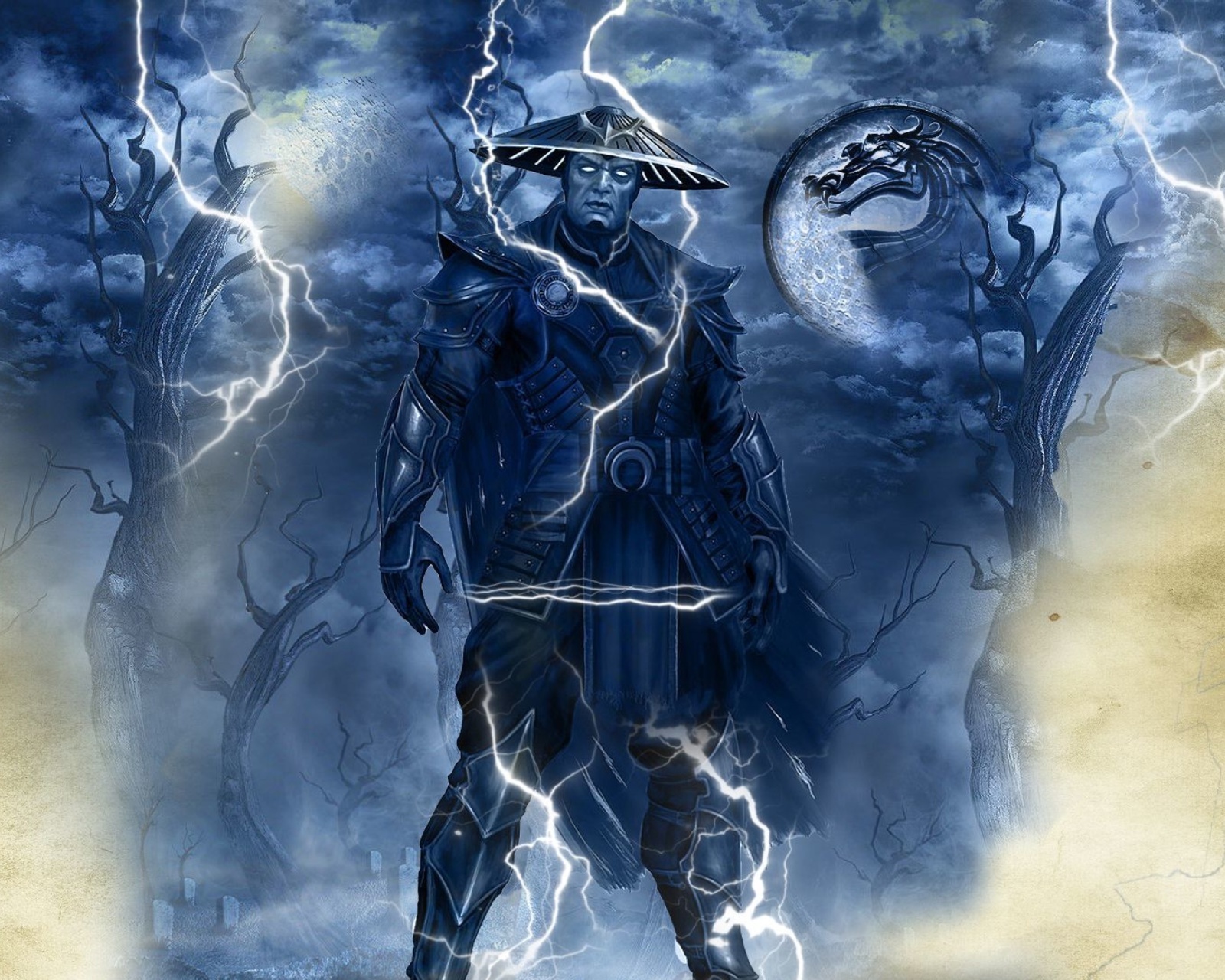 Das Raiden Mortal Kombat Wallpaper 1600x1280