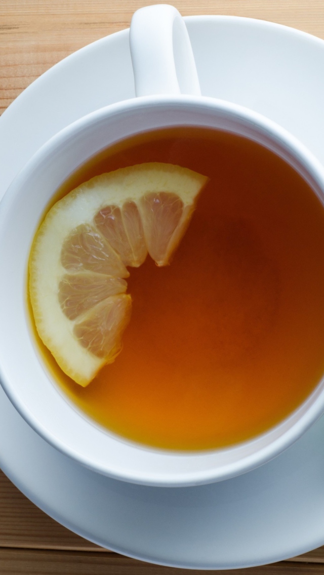 Screenshot №1 pro téma Tea With Lemon 640x1136