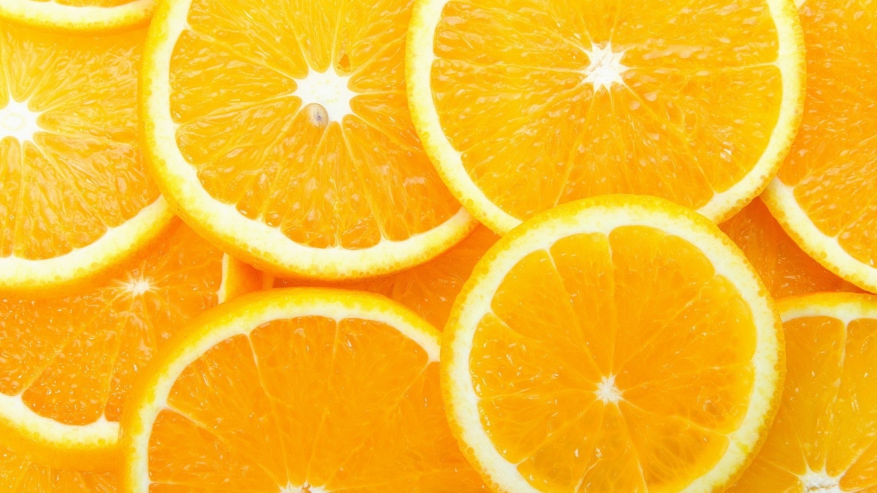 Das Orange Slices Wallpaper 1280x720
