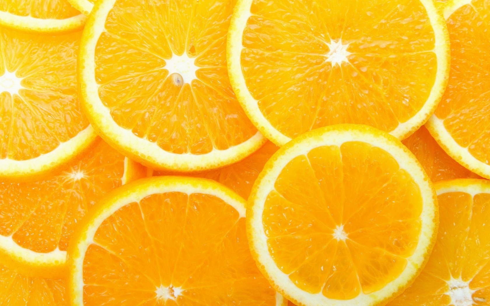 Orange Slices wallpaper 1680x1050