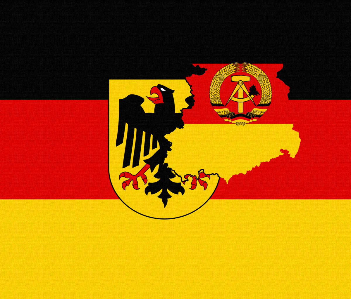 Das German Flag With Eagle Emblem Wallpaper 1200x1024