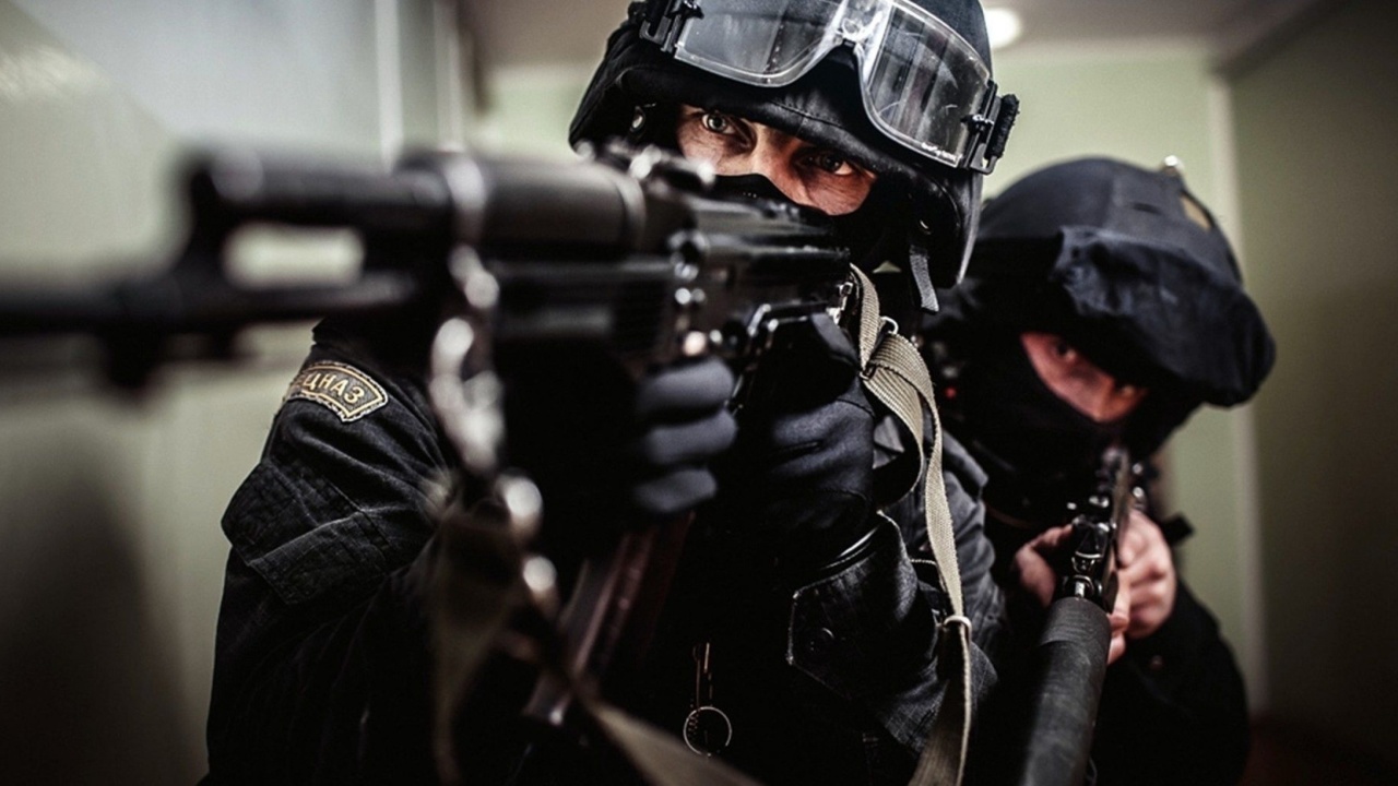 Das Police special forces Wallpaper 1280x720