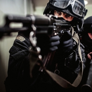 Police special forces - Obrázkek zdarma pro iPad