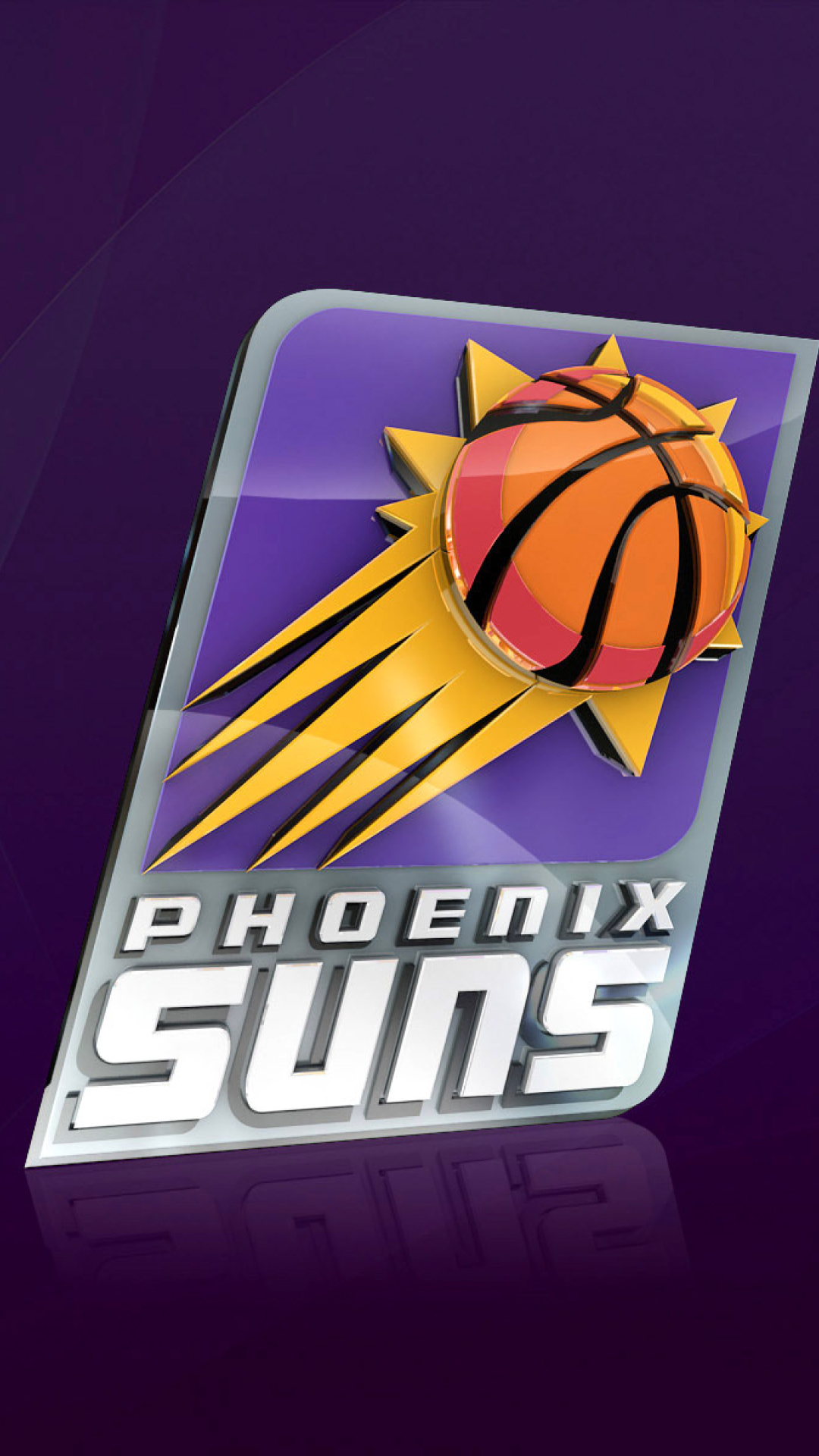 Обои Phoenix Suns Logo 1080x1920