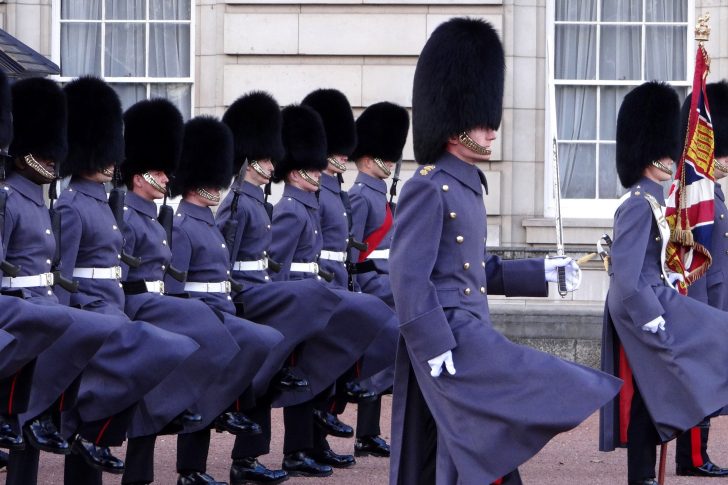Das Buckingham Palace Queens Guard Wallpaper