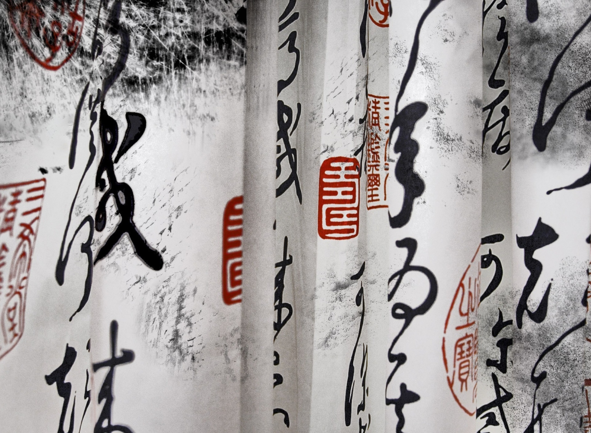 Обои Calligraphy Chinese 1920x1408