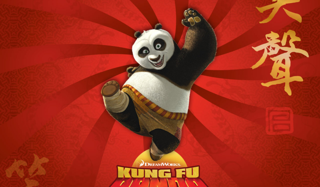 Das Kung Fu Panda Wallpaper 1024x600