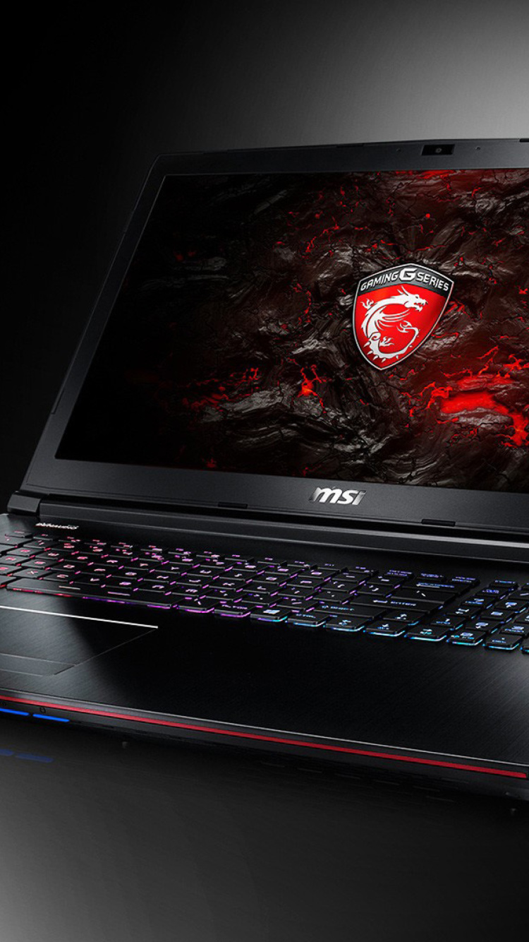 Das MSI Laptop Wallpaper 750x1334