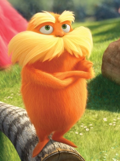 Screenshot №1 pro téma Dr Seuss - The Lorax 2012 240x320