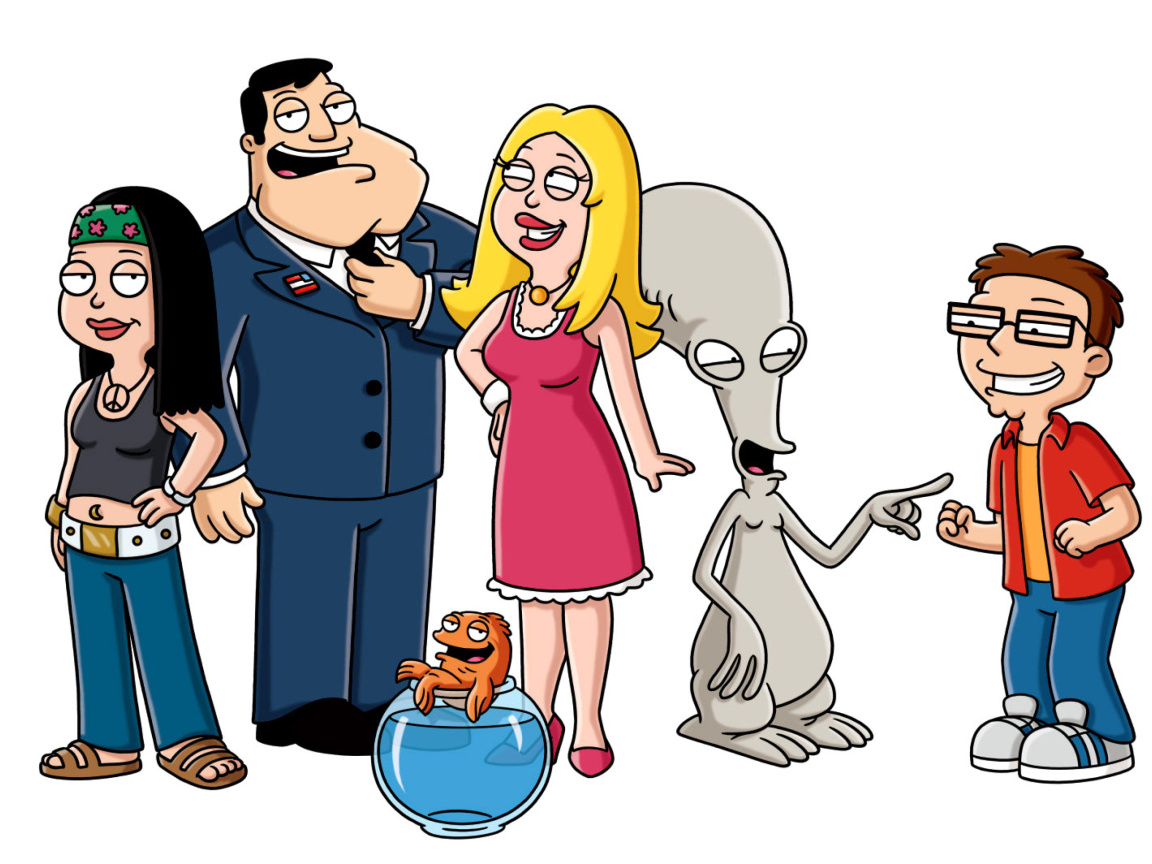 Screenshot №1 pro téma American Dad Wallpaper 1152x864