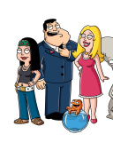 Fondo de pantalla American Dad Wallpaper 128x160