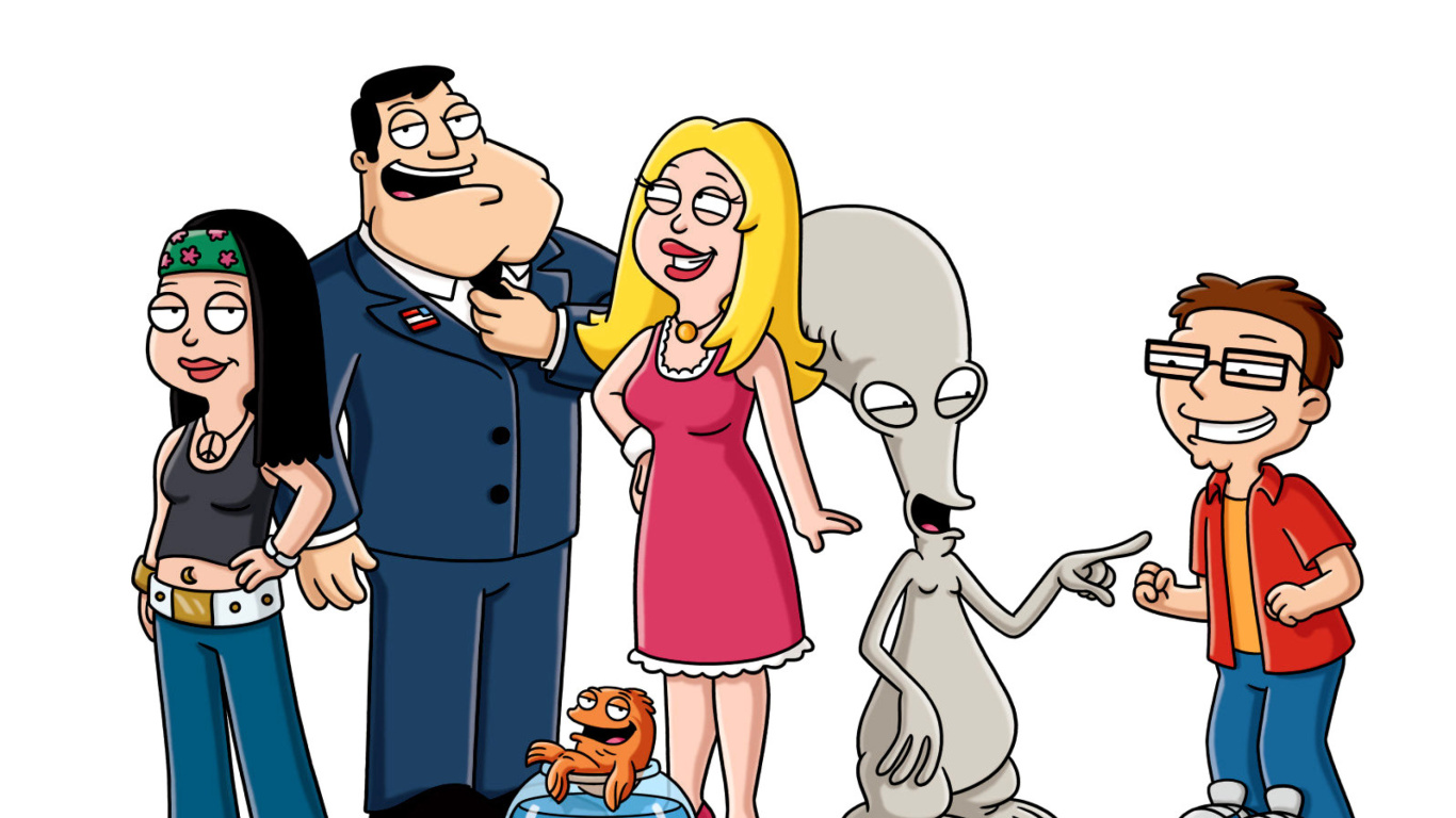 Das American Dad Wallpaper Wallpaper 1366x768