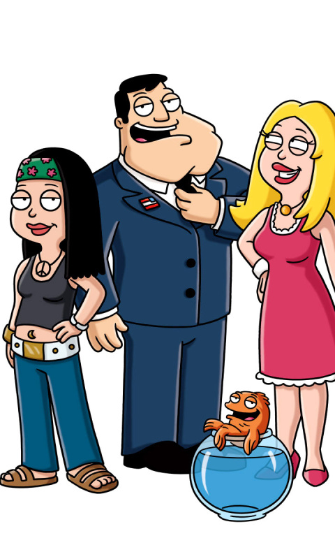 Screenshot №1 pro téma American Dad Wallpaper 480x800