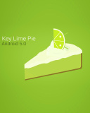 Das Concept Android 5.0 Key Lime Pie Wallpaper 128x160