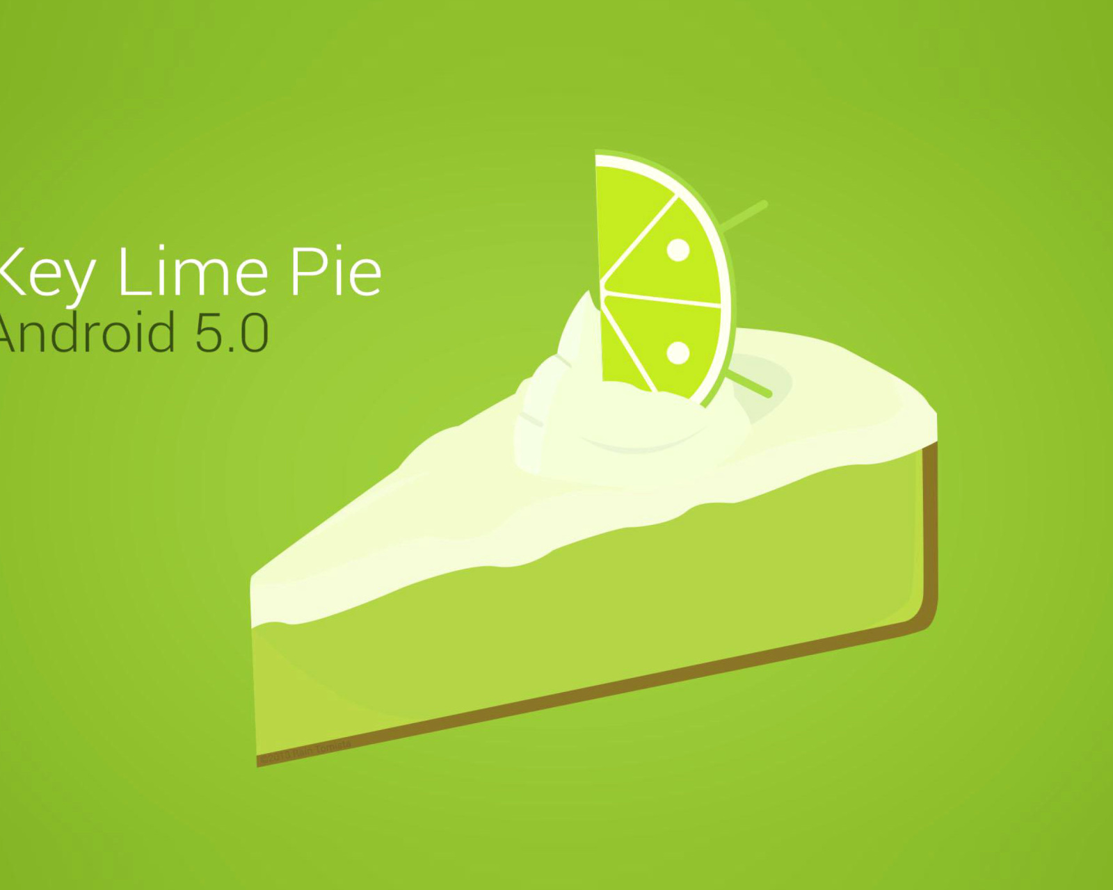 Das Concept Android 5.0 Key Lime Pie Wallpaper 1600x1280