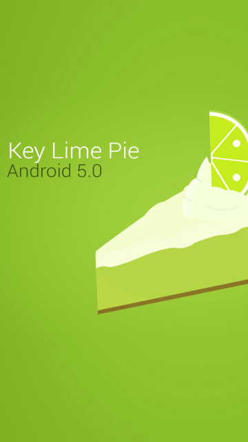 Fondo de pantalla Concept Android 5.0 Key Lime Pie 360x640