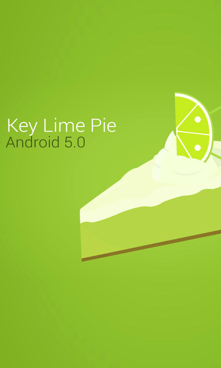 Concept Android 5.0 Key Lime Pie wallpaper 768x1280