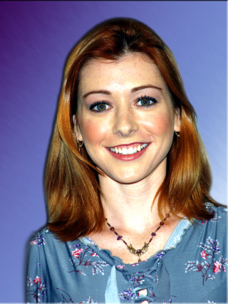 Alyson Hannigan - Obrázkek zdarma pro Nokia X3