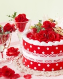 Delicious Sweet Cake wallpaper 128x160