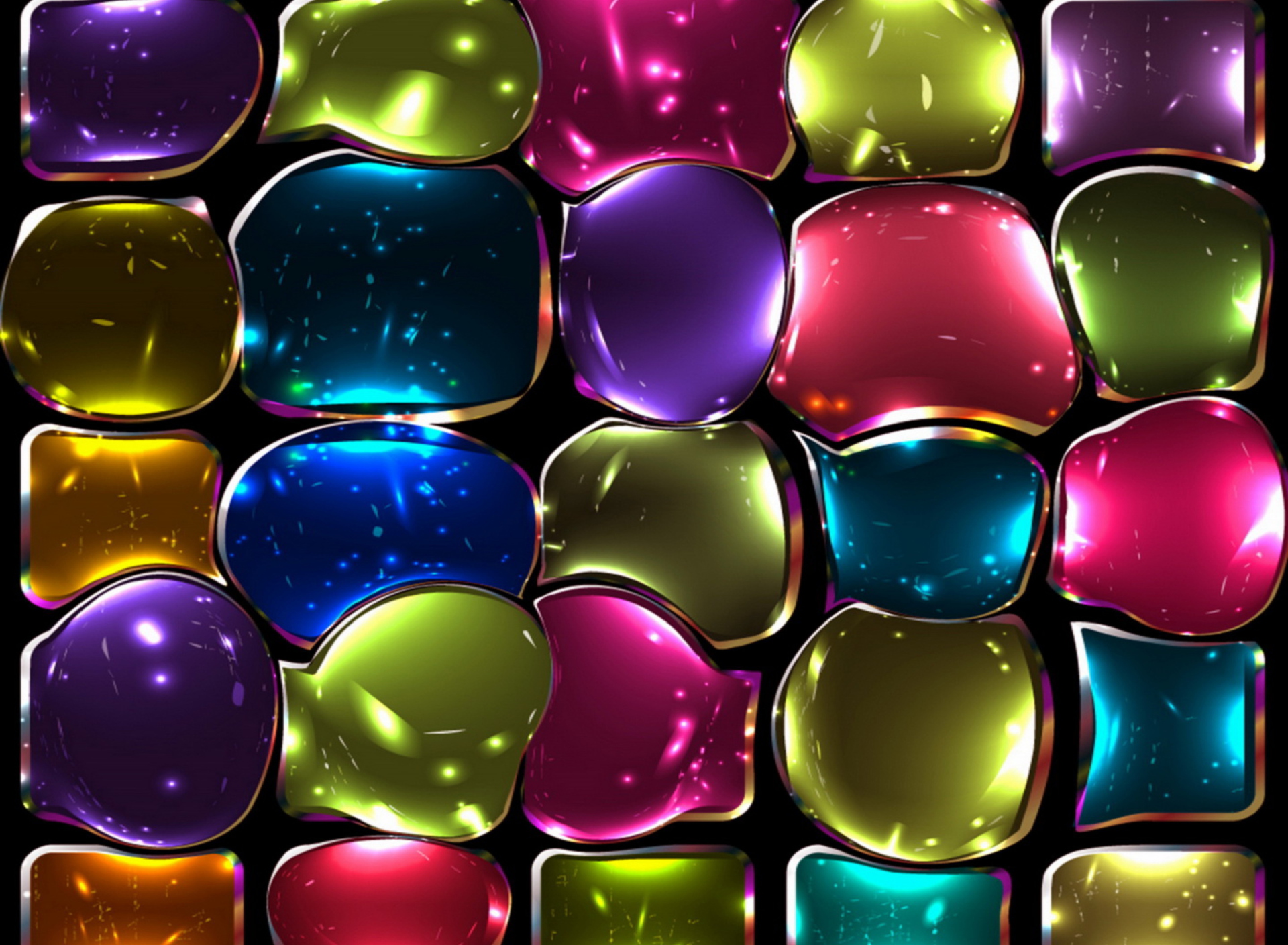 Screenshot №1 pro téma Stained Glass 1920x1408